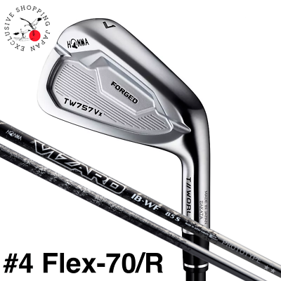 HONMA T World TW757Vx Iron 4 VIZARD IB-WF PROTOTYPE 70 Graphite