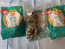 Mcdonalds Toys Freckles The Leopard Beanie Baby