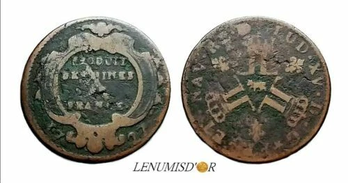 Pièces de monnaie françaises en bronze Monnaie royale qualité B