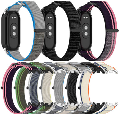Nylon Wrist Strap Replacement Bracelet Strap For Xiaomi Mi Band 9/9 NFC/8/8 NFC