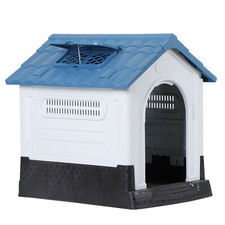 26.8" Pet Dog House Indoor Outdoor Puppy Shelter Kennel w/ Adjustable Skylight