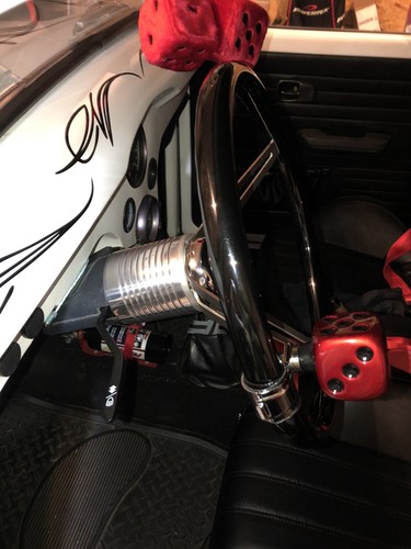 Forever Sharp Polished Billet Aluminum Steering Wheel Adapter For VW Bug Beetle 1960-1973 (Kharmann Ghia, Squareback)