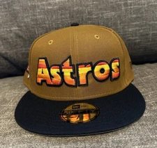 New Era  X Houston Astros X TBG Fitted Exclusive  'Throwback’ 7 5/8 Gradient