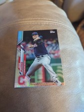 2020 Topps Update Rainbow Foil Parallel Adam Plutko Indians U294