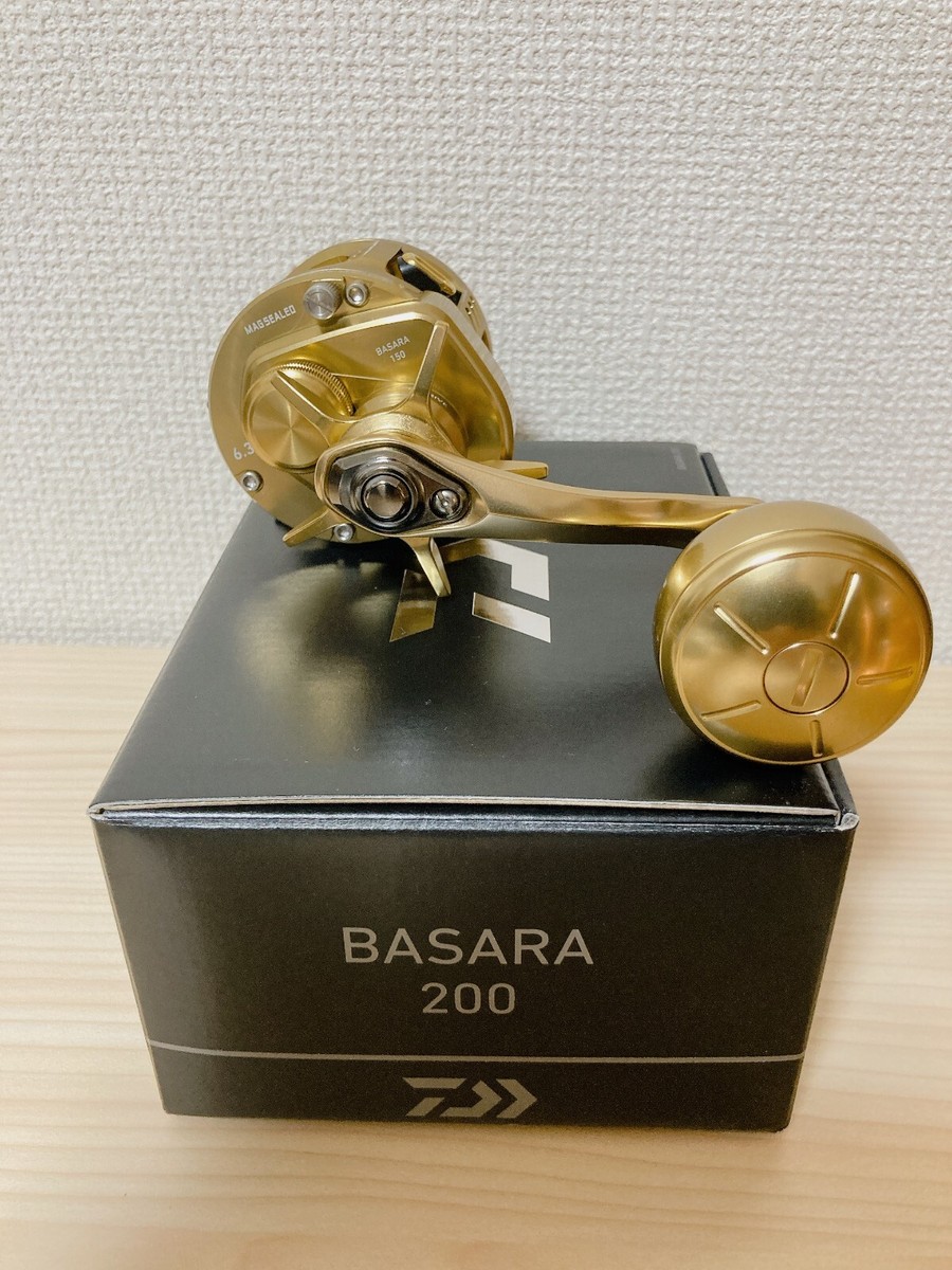Daiwa Baitcasting Reel 21 Basara 200 Right Gear Ratio 6.3:1
