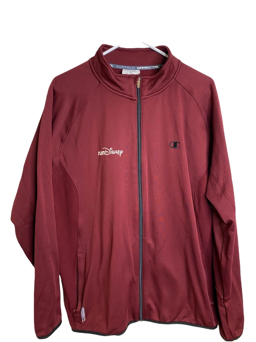 Champion Men s Run Disney Red XL DuoFold Warm Control Full Zip Jacket