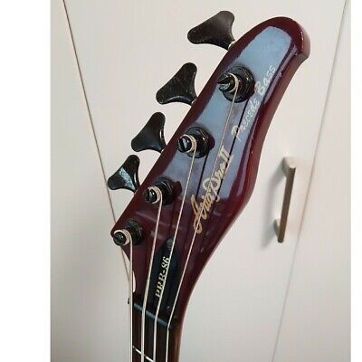 Electric Bass Guitar Aria Pro II PRB-86 Active Precede Red Electric Bass Guitar Aria Pro II PRB-86 Active Precede Red