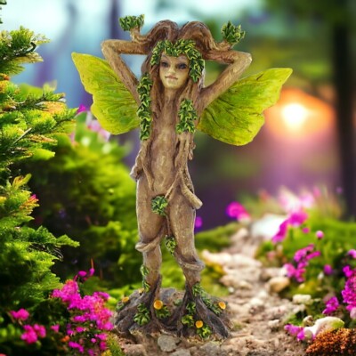 Wald Sprite Garten Ornament Fantasy Figur Fee mystisch Statue Pixie Deko