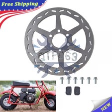 180mm Rear Brake Disc Rotor Pads For Baja DoodleBug DB30 97cc Mini Bike Go Kart