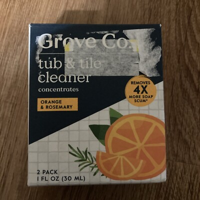 Grove Co. Tub & Tile Cleaner Concentrate ~ORANGE & ROSEMARY