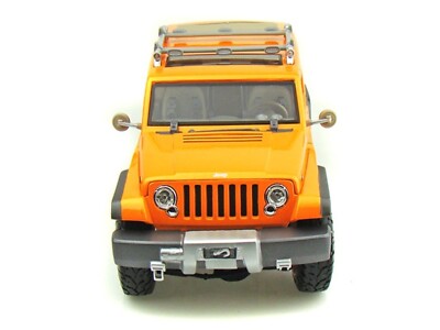 Maisto Orange Jeep Rescue Concept Die Cast Special Edition 1 18th