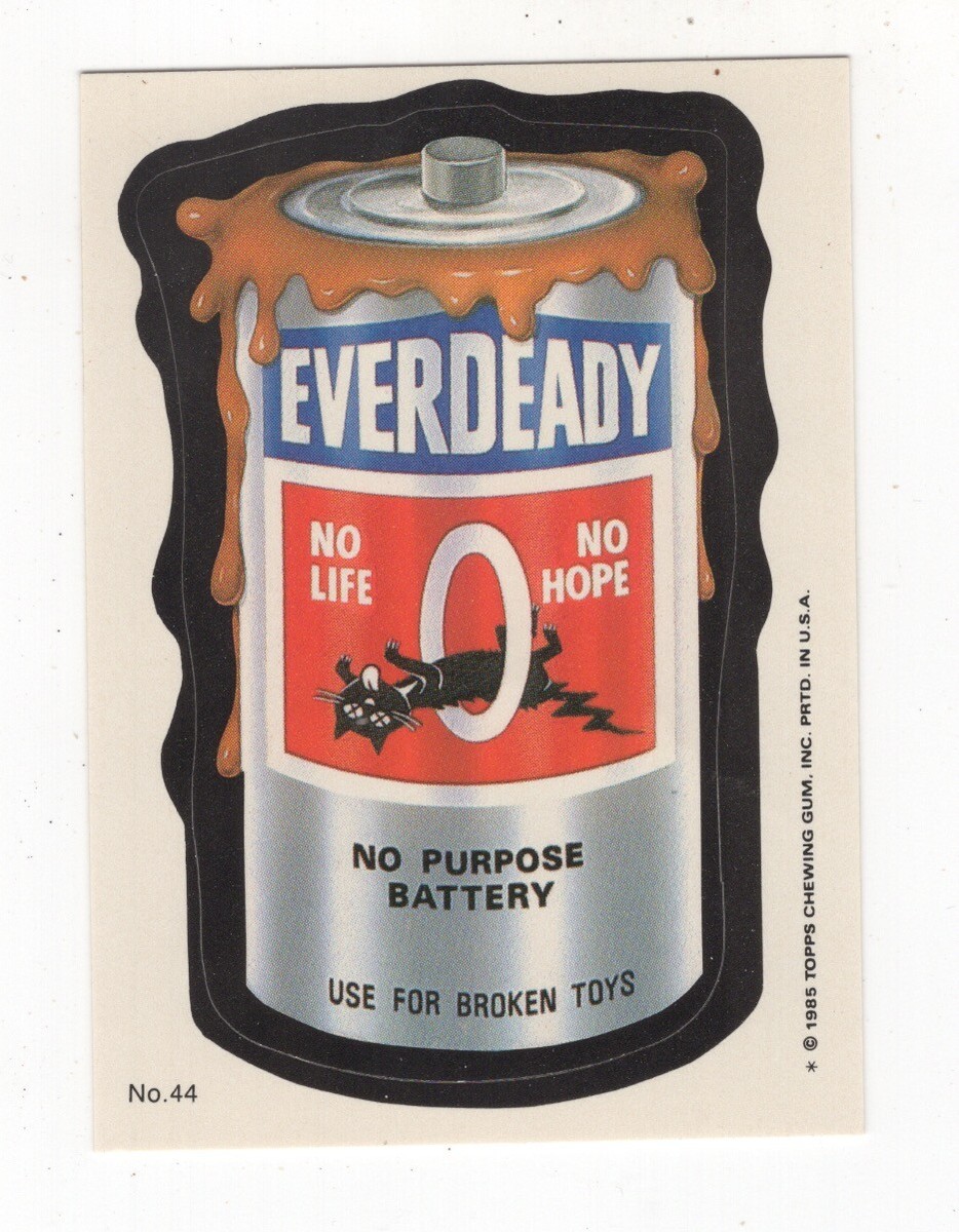 1985 TOPPS WACKY PACKAGES - GREASER'S PIECES #26 | eBay