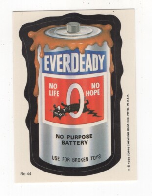 1985 TOPPS WACKY PACKAGES - GREASER'S PIECES #26 | eBay