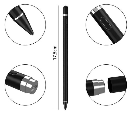 Active Stylus Stift Magnetischer Pen für iPad Pro Air Mini Android weiß - Bild 5 von 10