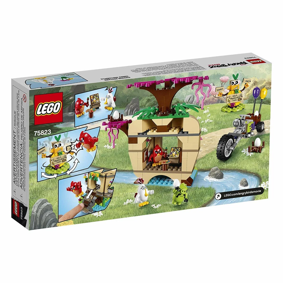 Lego 75823 Angry Birds BIRD ISLAND EGG HEIST Red Matilda Biker Pig Bird NIB - image 2 of 4