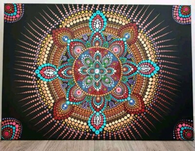 Mandala Dot Gemälde