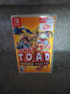 Replacement Case (NO GAME) Captain Toad Treasure Tracker Nintendo Switch