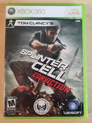 Tom Clancy's Splinter Cell: Conviction (Xbox 360, 2010) Complete CIB w/Manual