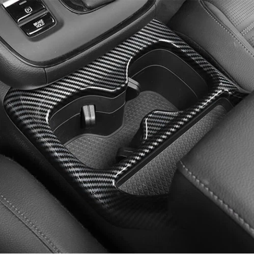 For 2023 2024 Honda CRV CR-V Water Cup Holder Cover Trim ABS Carbon fiber Frame - Bild 3 von 10