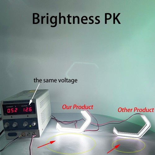 M4 Style Amber Turn signal DRL LED Angel Eyes Kit For BMW Z3 E36 E37 E38 95-2002 - Picture 6 of 23