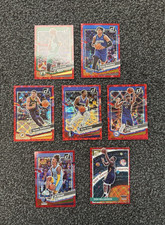 2023-24 Donruss Red Holo Star Lot Zion Ja Morant Haliburton Embiid Kyrie Paolo