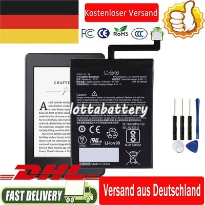 ST32 Akku für Amazon kindle paperwhite 5 kpw5 58-000426 26S1027 26S1027-A 6.51WH