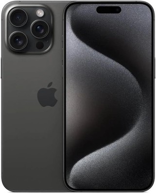 Apple iPhone 15 Pro Max 512GB   Titanium Black Unlocked -VERY GOOD