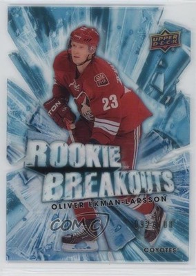 2010-11 Upper Deck Rookie Breakouts 2/100 Oliver Ekman-Larsson #RB25 RC 2a8
