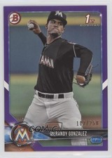 2018 Bowman Prospects Purple 102/250 Merandy Gonzalez #BP70 0ef6