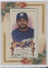 2006 Topps Allen & Ginter's Framed Mini Prince Fielder #AGA-PF Auto 0sh