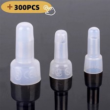 300x Closed End Crimp Cap Terminal Connectors 22-16 16-14 12-10GA AWG Gauge Wire