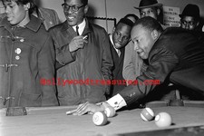 Martin Luther King~Playing Pool~Pool Hall~Billiards~Shooting Pool~20"x30" Photo