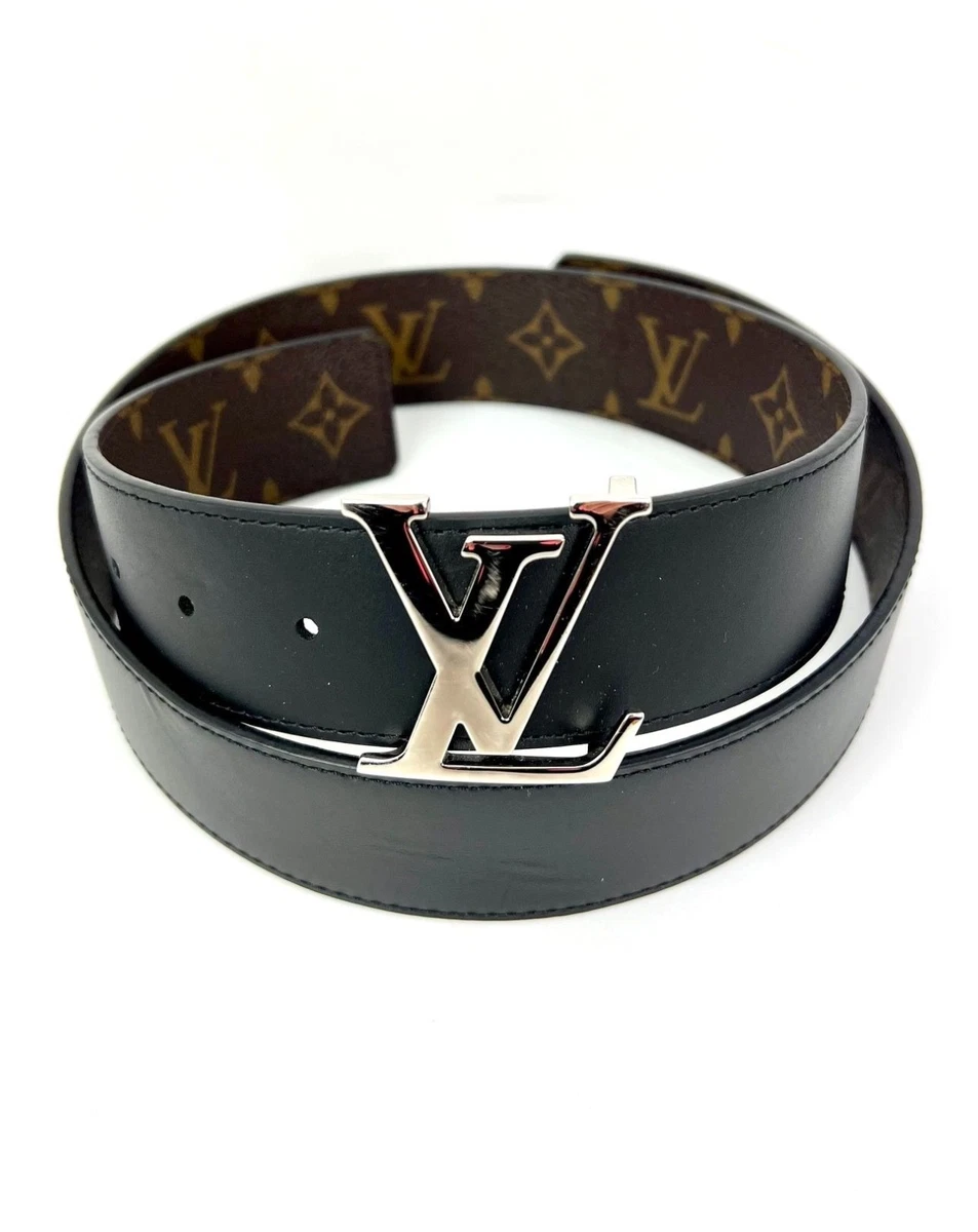 Louis Vuitton Leather Black Belts for Men for sale | eBay