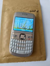 Teléfono Móvil Nokia C3-00 C3 (2010) DESBLOQUEADO Dorado Negro QWERTY Totalmente Funcionando