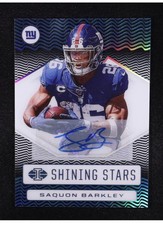 Saquon Barkley 2020 Panini Illusions Shining Stars Signatures #5 #05/10