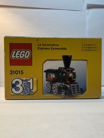 LEGO 31015 RETIRED EMERALD EXPRESS TRAIN 3 in 1 CREATOR SET NEW & SEALED