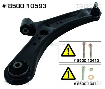TRISCAN 8500 10593 Control/Trailing Arm, wheel suspension for FIAT,SUZUKI
