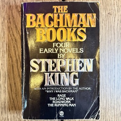 The Bachman Books by Stephen King 1985 Plume PB 1st Omnibus Printing 3rd Edition