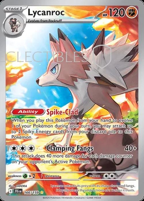 Pokemon Journey Together 166/159 Lycanroc | eBay UK
