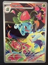 Pokémon TCG Ivysaur 134/132 IR Illustrazione Rara Carta Holo