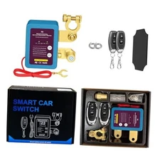 Kill Switch for Car, 12V 240A Remote Smart Battery Disconnect Switch,Car Anti 