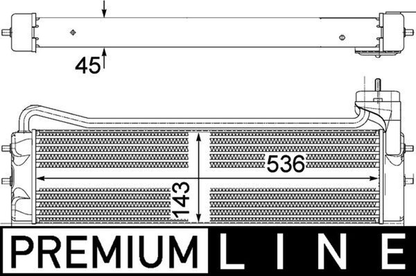 Mahle ÖLküHler MotoröL Premium Line Clc 110 000P FüR Bmw E64 5Er E60 6Er E63 E61-image