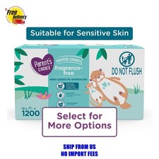 Parents Choice Fragrance-Free Baby Wipes, 1200 Count Select for More Options 