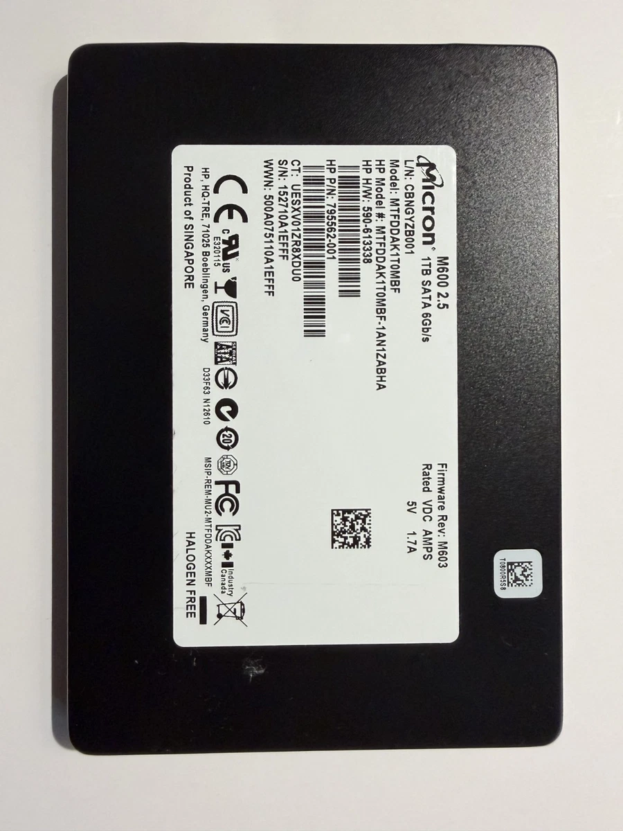 SSD 1TB 2.5インチ Micron 内蔵型 動作保証 1124 Amazon.com: Micron 1100 1 TB 2.5