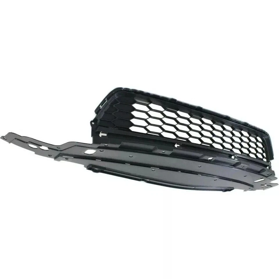 For 2013-2015 New Front Bumper Grille + Fog Light Covers Honda Accord Set of 3 - Image 2 of 4