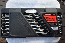 Vintage Craftsman 14pc Combination Wrench Set 12 Pt Standard Sae 946933 Usa Nos