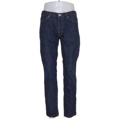 Asket, Jeans, Größe: 33/32, Blau, Bio-Baumwolle/Recyceltes Polyester #kwr