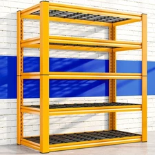 REIBII 72 H Garage Shelving Heavy Duty 2000LBS, Adjustable Garage Storage