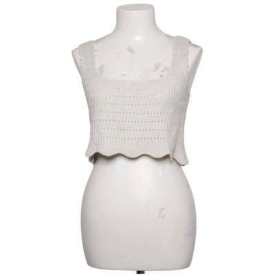 Le Lis Collection, Crop Top, Größe: S, SWT7464, Beige #X77