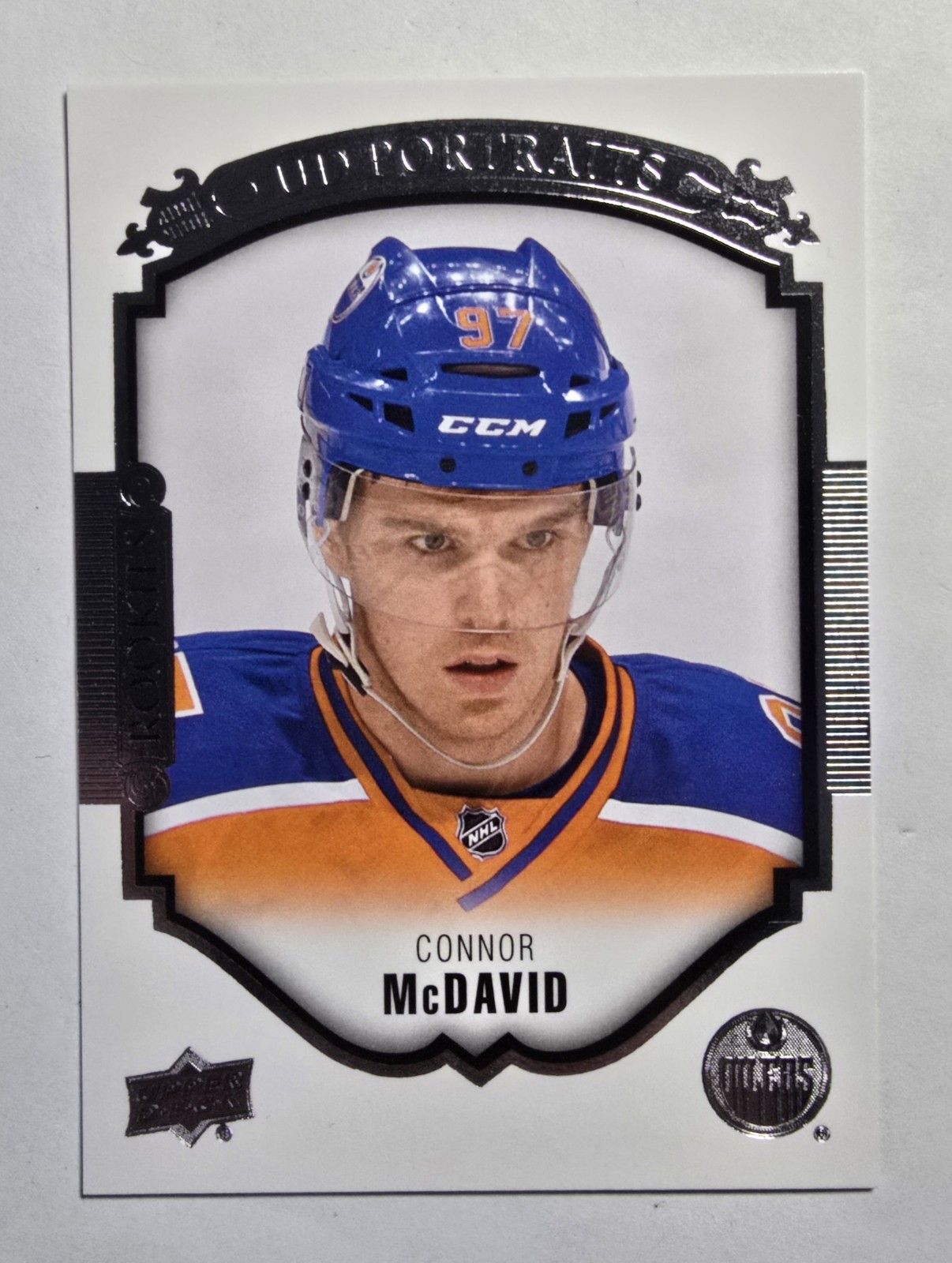 2015-16 Upper Deck UD Portraits Connor McDavid #P-100 Rookie RC MINT